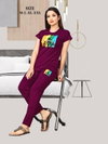 Swara Always New Comfort Imported Smoth Night Suits Catalog
